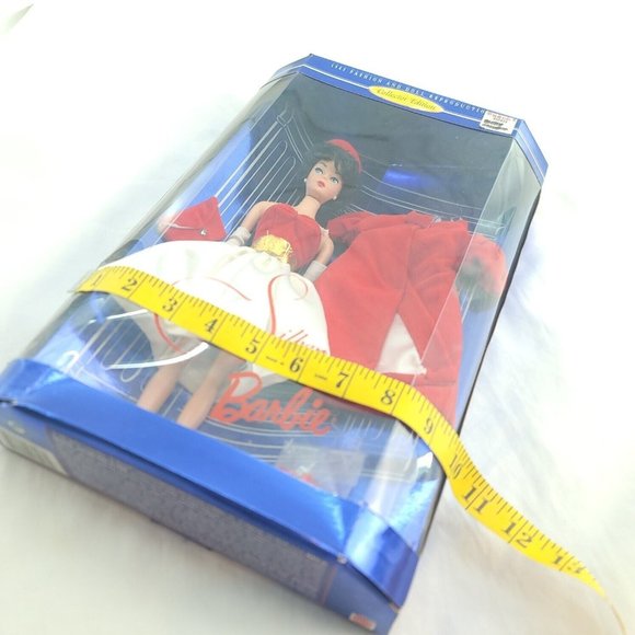 1997 Mattel Silk Flame Barbie Collector Edition Girl Black Hair Fashion Doll - Picture 6 of 11